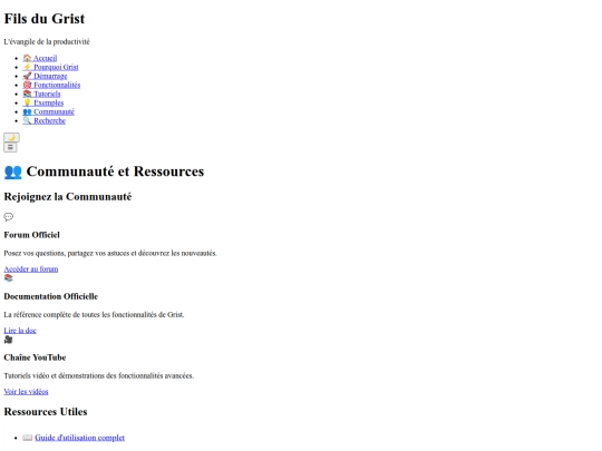 00-FilsDuGrist/communaute screenshot