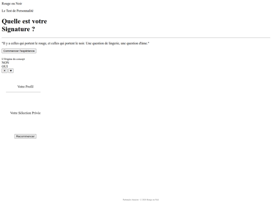 RougeOuNoir screenshot