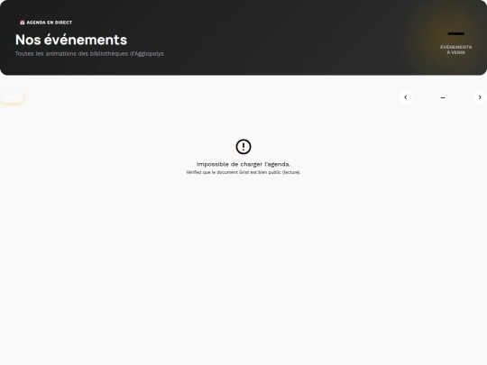 agenda_portail_gas screenshot