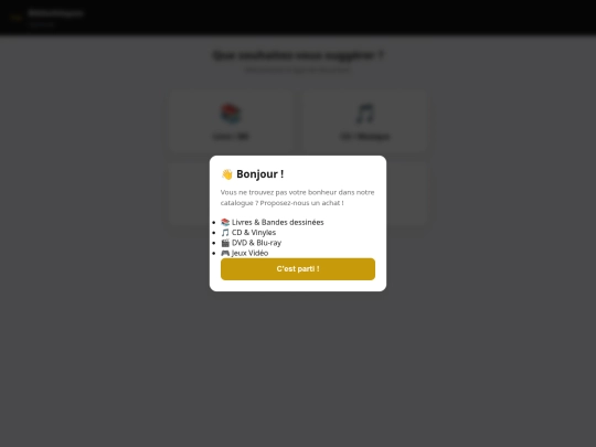 suggestion_bibliotheque_v8 screenshot