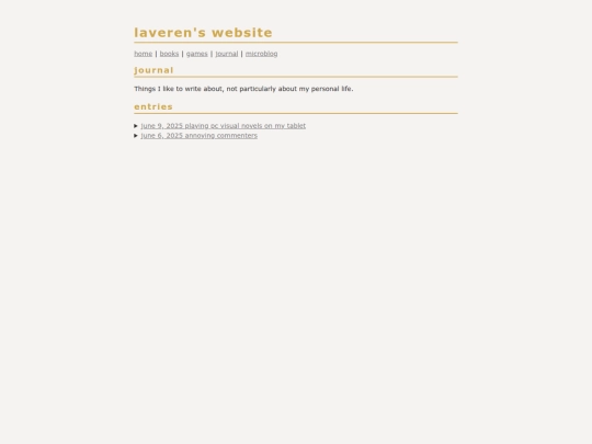 journal screenshot