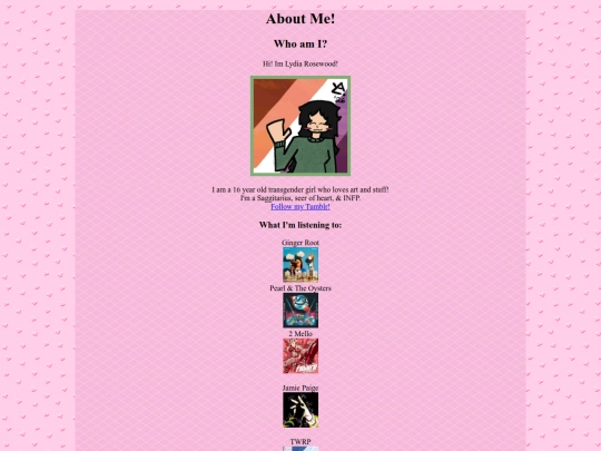 AboutMe screenshot