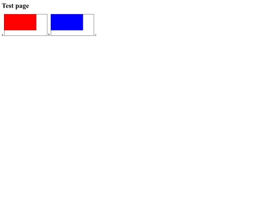 test screenshot