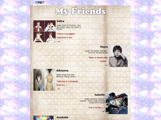 friends screenshot