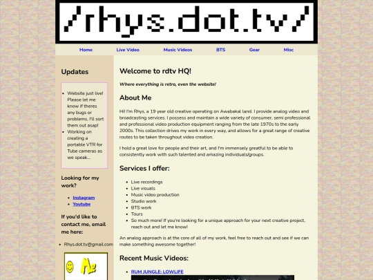 index screenshot