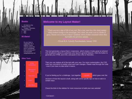 testlayout screenshot