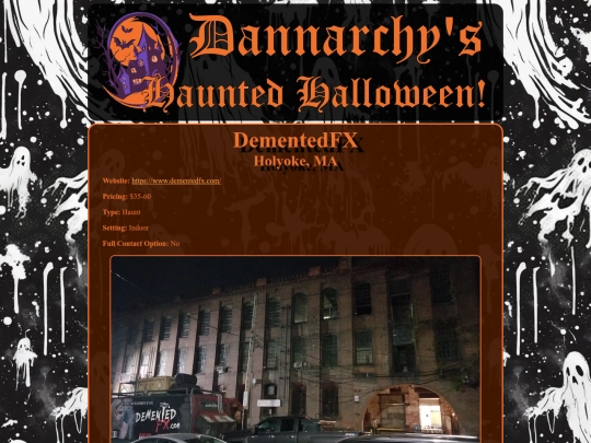 halloween/reviews/dementedfx screenshot