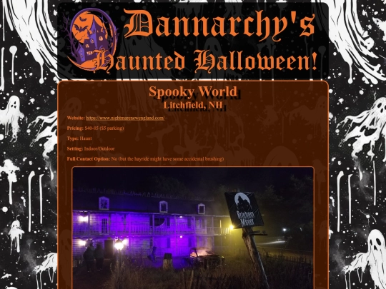 halloween/reviews/spookyworld screenshot