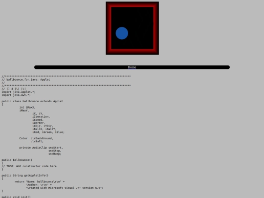 java/ballbounce screenshot