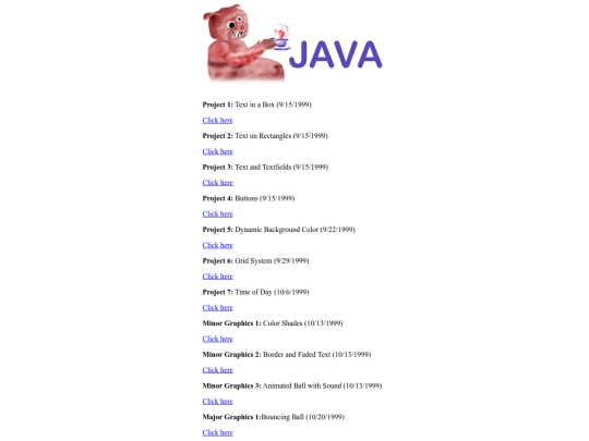 java screenshot