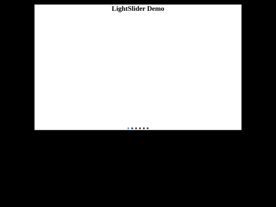lightslider screenshot