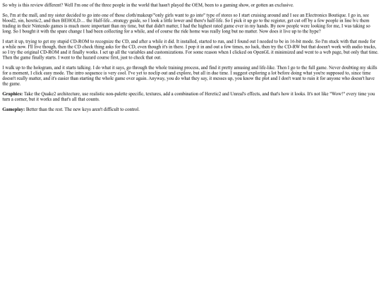 wp/hlreview screenshot