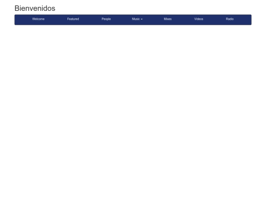 MENU_bootstrap screenshot