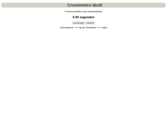 crono screenshot