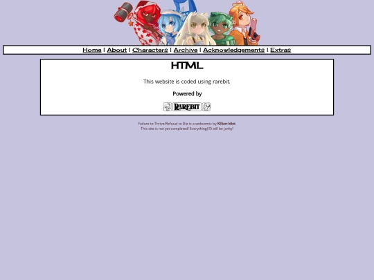 acknowledgements screenshot