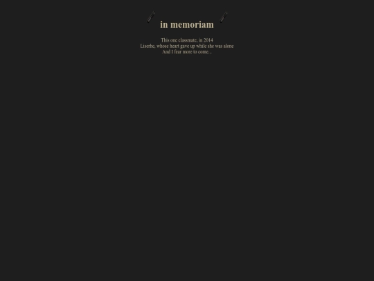 memorial screenshot