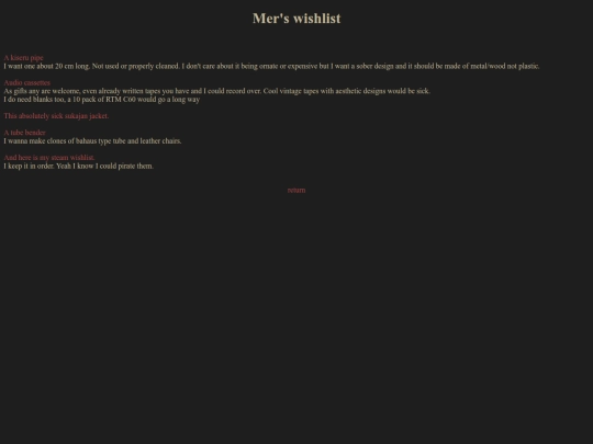 wishlist screenshot