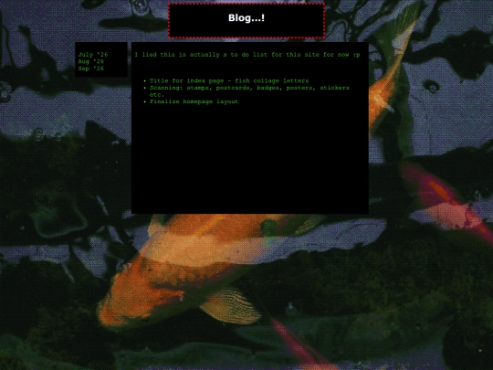 blog screenshot
