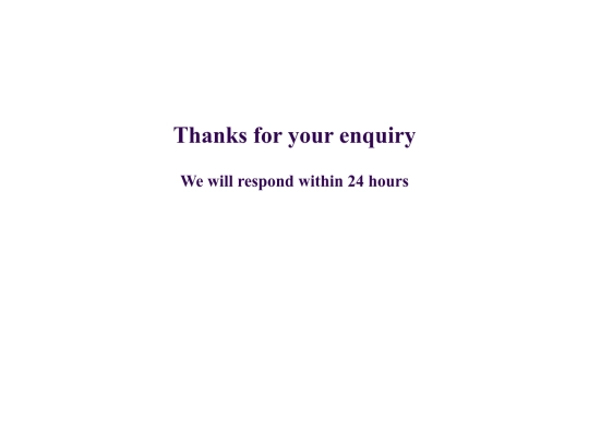 thankyou screenshot