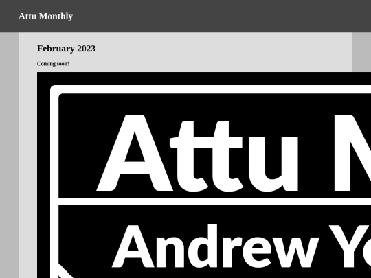 attu/monthly screenshot