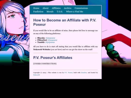 affiliates screenshot