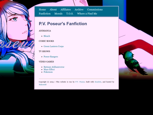 fanfiction screenshot