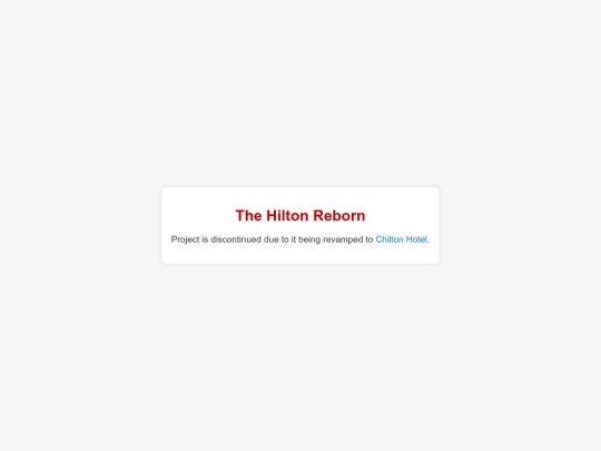 hiltonreborn screenshot