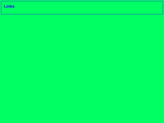 Links screenshot