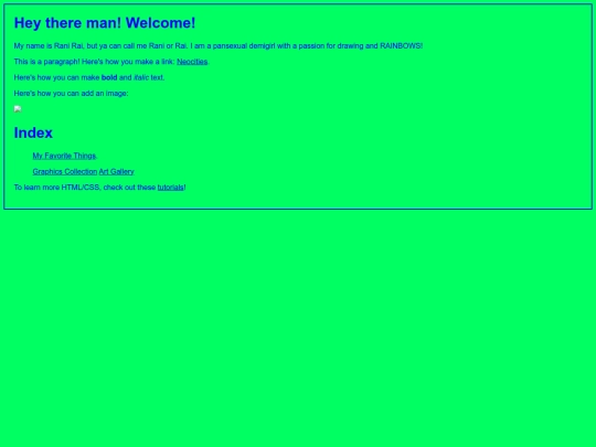 index screenshot