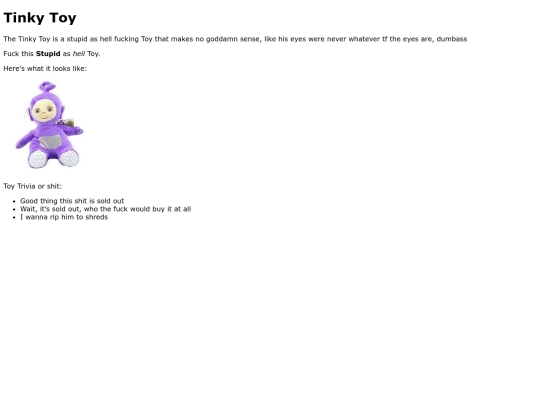 TinkyToy screenshot