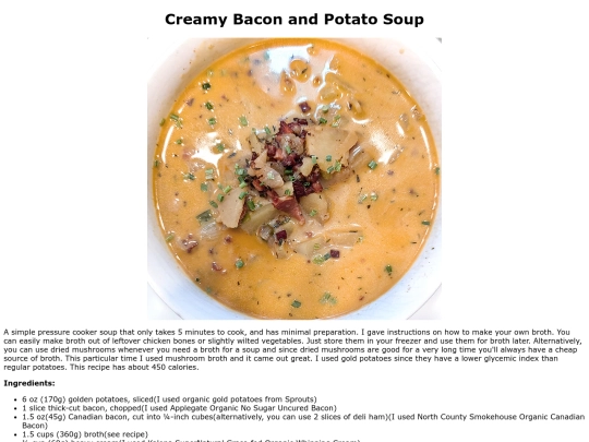 baconpotatosoup screenshot