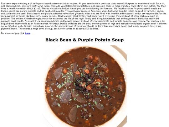 blackbeanpotatosoup screenshot