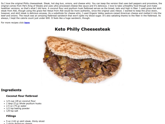 cheesesteak screenshot
