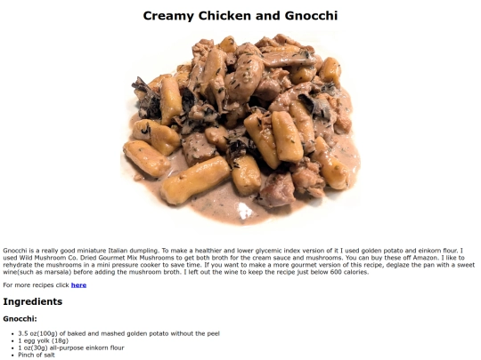 chickenandgnocchi screenshot