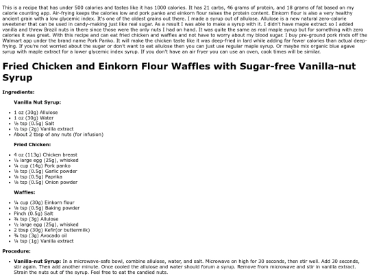 chickenandwaffles screenshot
