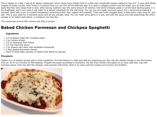 chickenparmesan screenshot