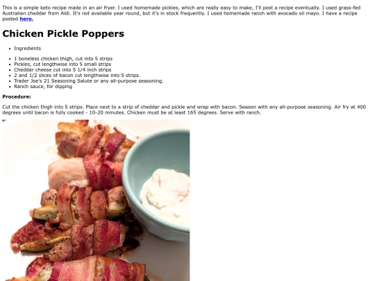 chickenpicklepoppers screenshot