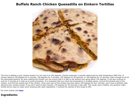 chickenquesadilla screenshot