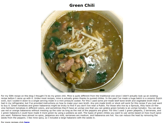 greenchili screenshot