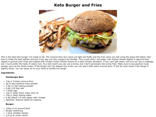 ketoburger screenshot