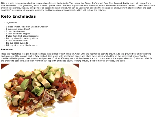 ketoenchiladas screenshot