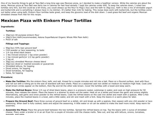 mexicanpizza screenshot