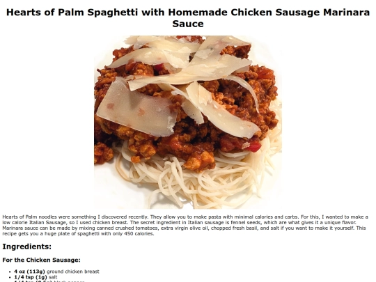 spaghetti screenshot