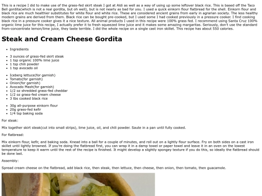 steakgordita screenshot
