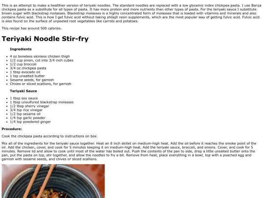 teriyakinoodlestirfry screenshot