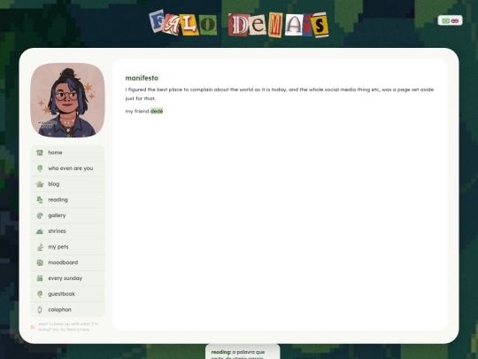 manifesto screenshot