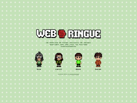 webringue screenshot