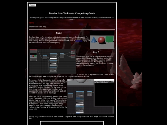 compositing screenshot