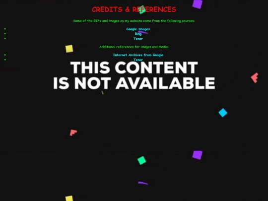 Credits screenshot