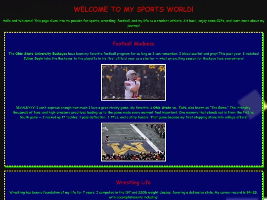 Sports screenshot